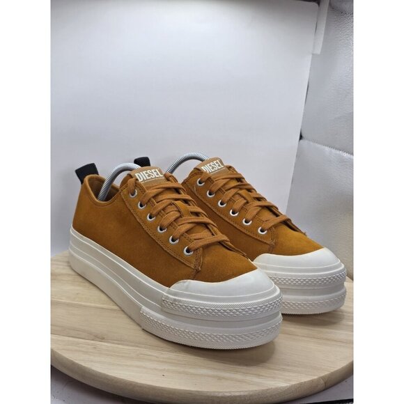 Mens Size  10-Diesel S-Jomua LC  Mens Brown Lifestyle Sneakers Shoes - Picture 6 of 10